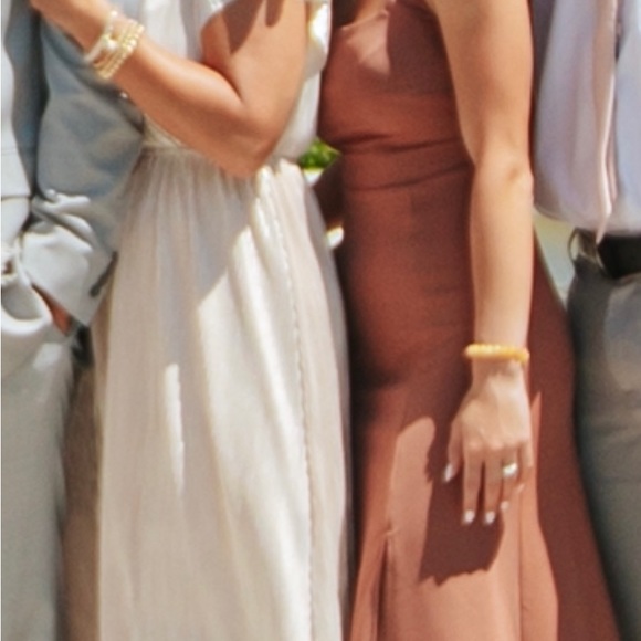 COPY - Bohme maxi champagne dress. Worn once, excellent condition - Picture 4 of 9